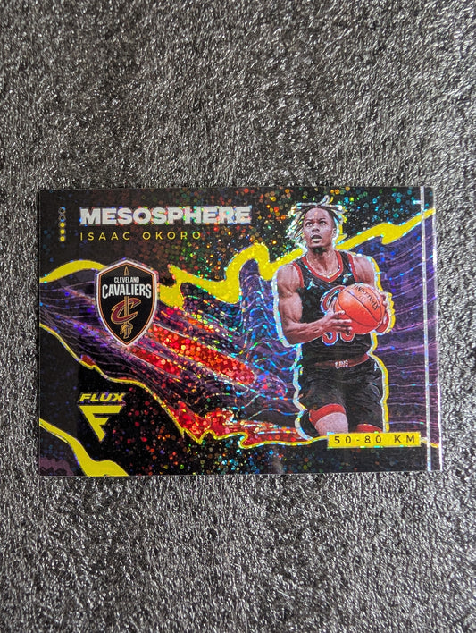Isaac Okoro 2020-21 Panini Flux Basketball Atmosphere Mesosphere