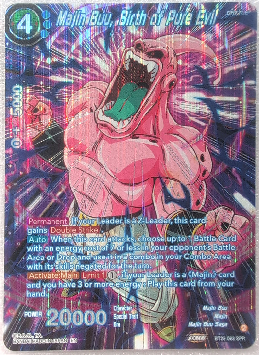 Dragon Ball Super- Majin Buu, Birth of Pure Evil - BT25-065 SPR