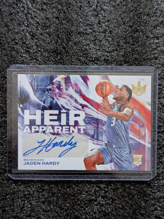 Jaden Hardy 2022-23 Panini Court Kings Auto Heir Apparent /199